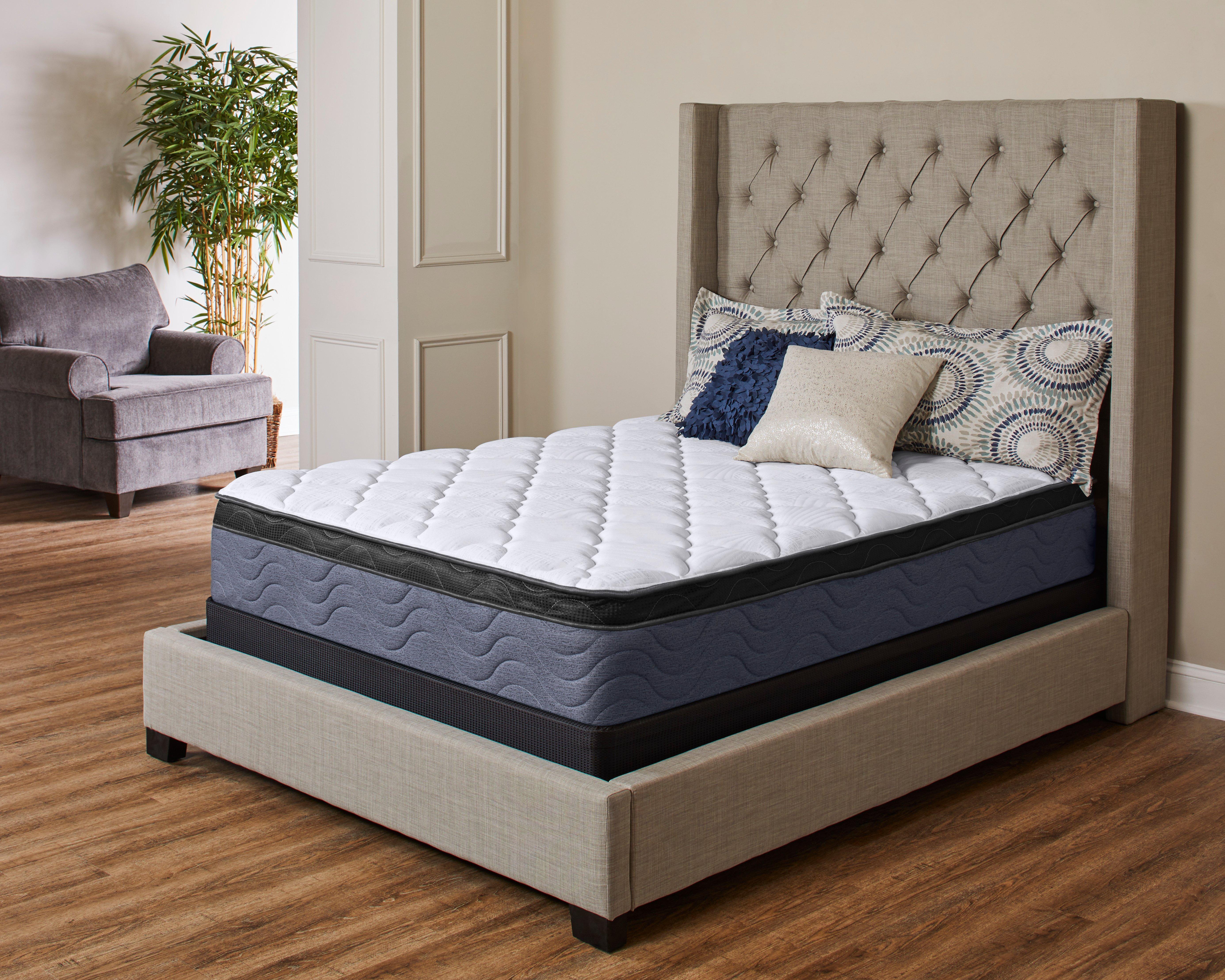 Rent to Own Lane Sleep 12" Pillow Top Medium Plush Queen Mattress at
